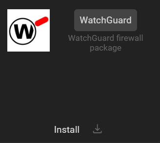 Syslog configuration on Watchguard