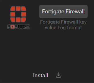 Syslog configuration on Fortinet