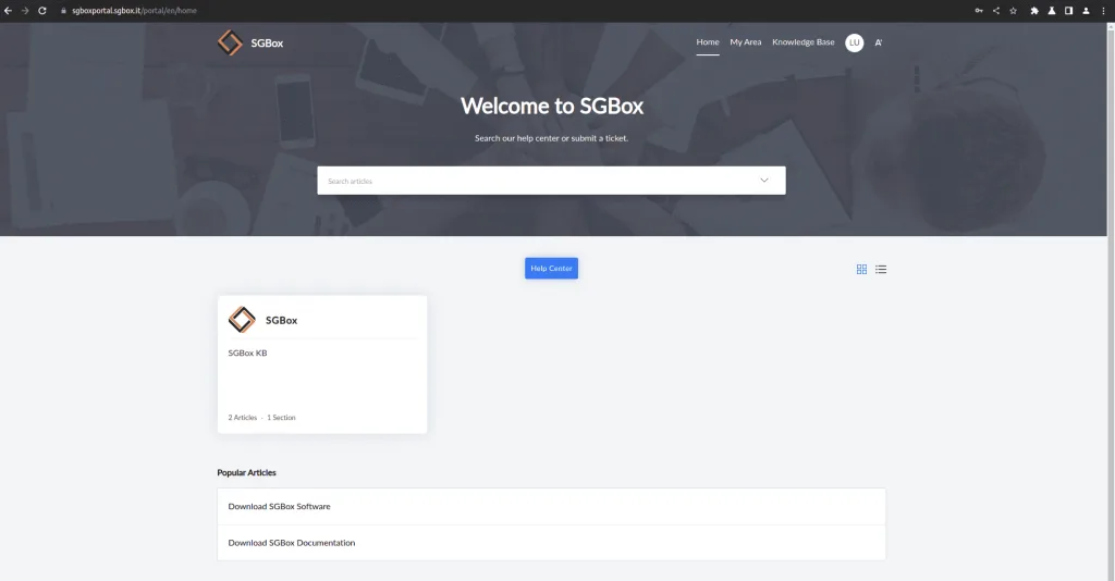 SGBox Software